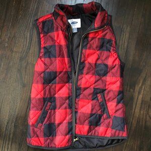 Buffalo Plaid Vest XS